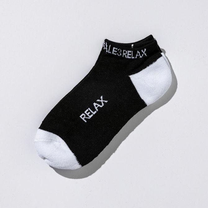 値下げ1PIU1UGUALE3 ウノピゥウノウグァーレトレ ソックス靴下黒 1PIU1UGUALE3 RELAX ウノピゥウノウグァーレトレ ロゴパイル