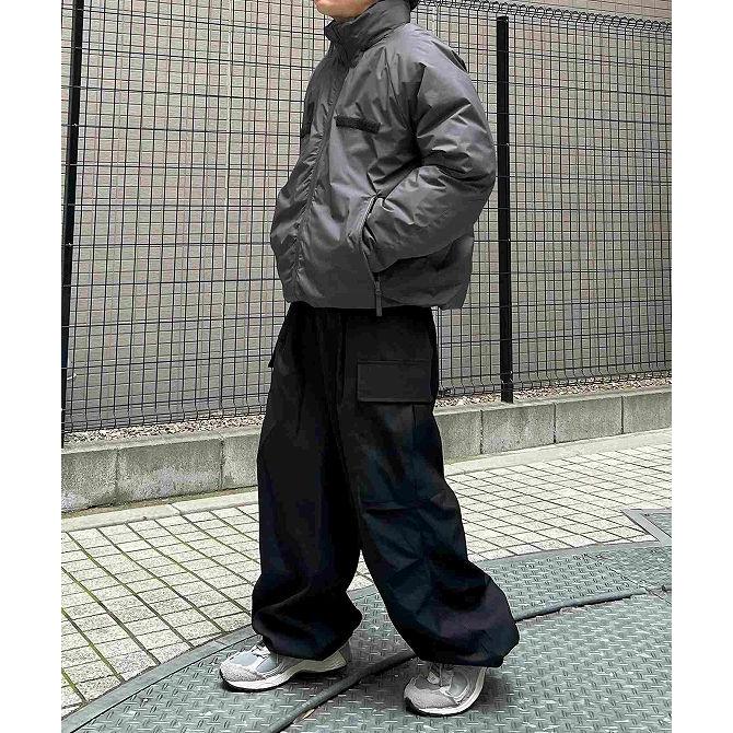 Confirm コンファーム 2way フード付き ビッグシルエット スタンド