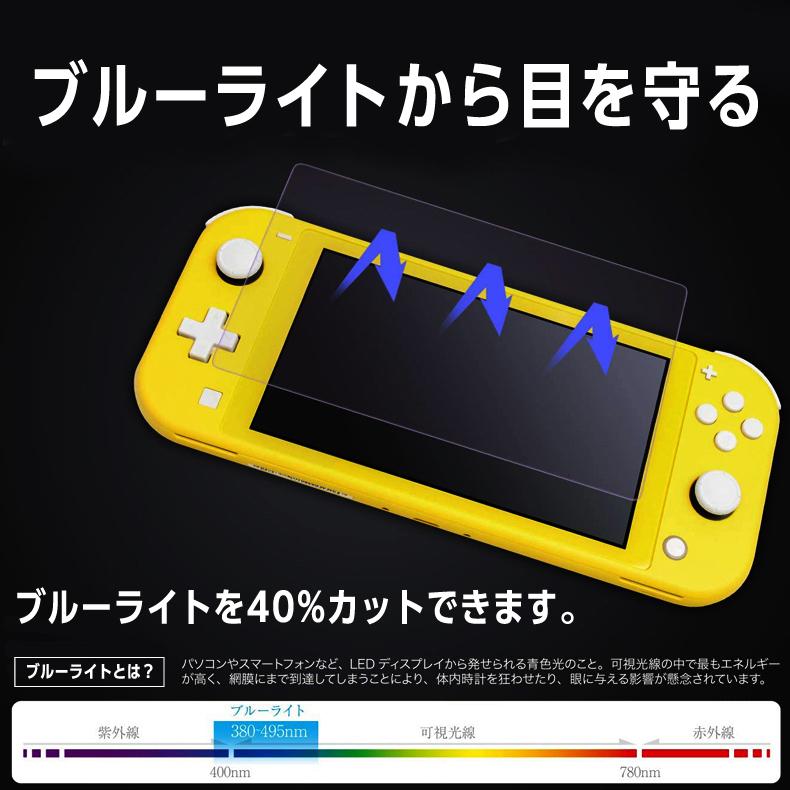 保護フィルム ガラスフィルム ブルーライトカット ブルーライト 保護ガラス ニンテンドースイッチライト用 Switch 強化ガラス 簡単 送料無料 Glassfilm 2 Space Design 通販 Yahoo ショッピング