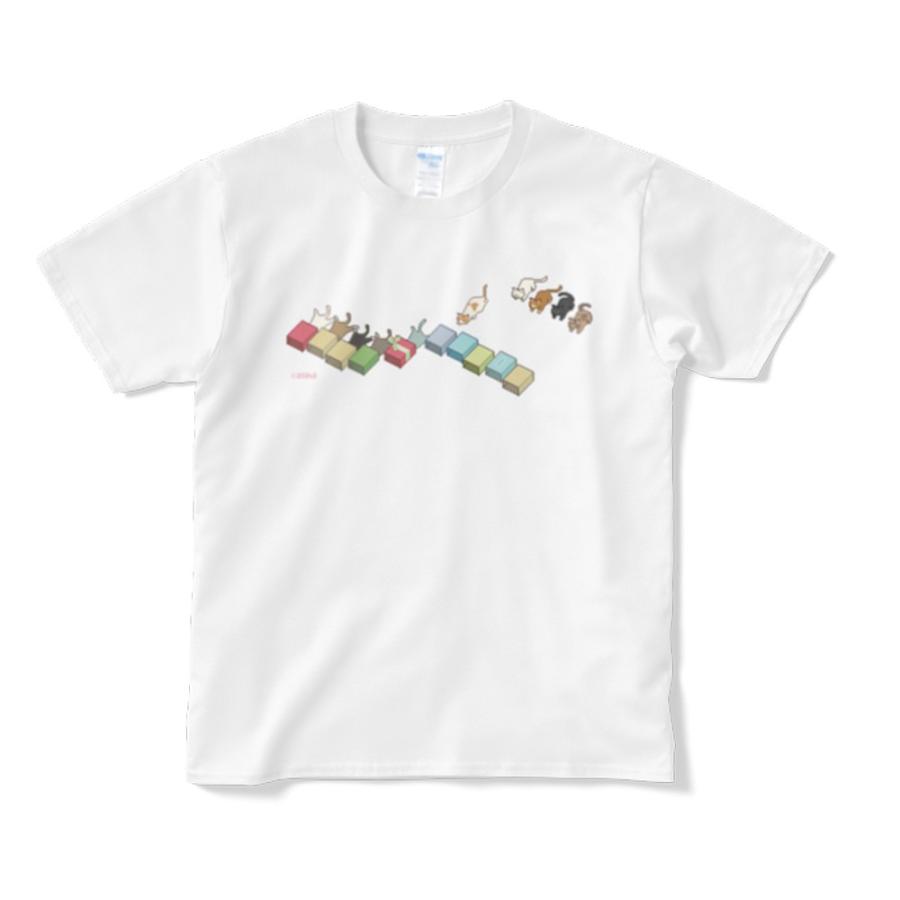 猫ズサー Tシャツ 白 スペースファクトリー Yahoo 店 通販 Yahoo ショッピング
