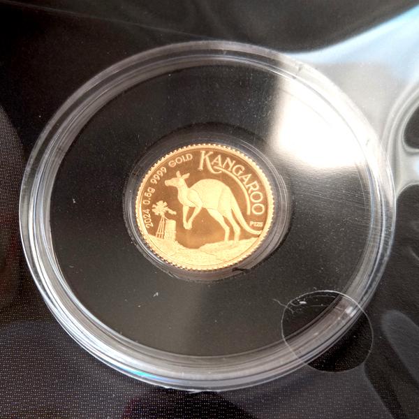 純金 ゴールドコイン カンガルー 金貨 0.5g 2024年製 純金 ゴールドコイン カンガルー 金貨 0.5g 2024年製