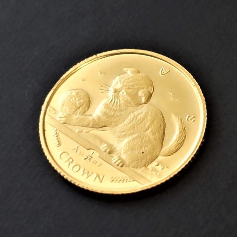 純金コイン キャット 金貨 1 25オンス 00年製 マン島政府発行 24金 金 ゴールド コイン 品位 99 99 K24 猫 ねこ 硬貨 貨幣 008 01 00 金貨と銀貨のスペースゴールド 通販 Yahoo ショッピング