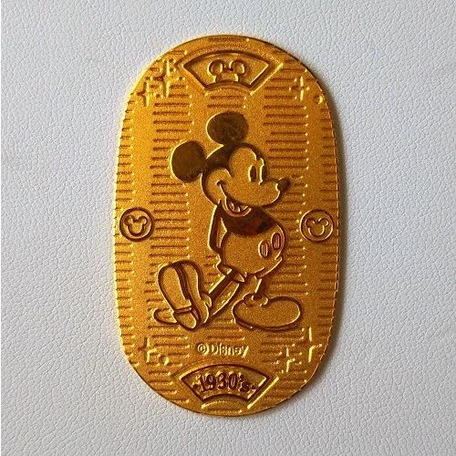 24金 ディズニー純金小判 20ｇ 1930年 箱付き 送料無料 Disney Mickey 