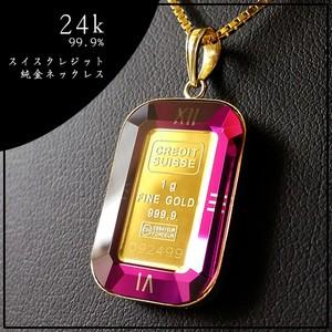 純金インゴットペンダント 24金 スイスクレジット リバティー1g 純金インゴットペンダント 24金 スイスクレジット リバティー1g