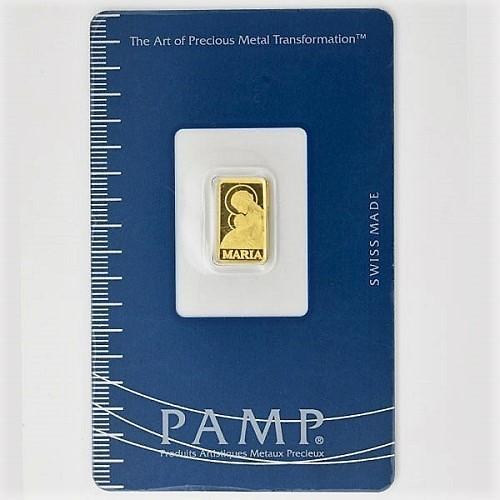 純金 ネックレス コイン 24金 聖母マリア金貨 純金ネックレス 1g 18金