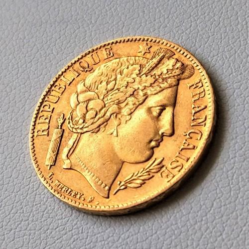 金コイン フラン金貨 セレス女神 1851年 フランス 保証書付 ゴールドコイン 農業の神 豊穣神 023 00 1851 金貨と銀貨のスペースゴールド 通販 Yahoo ショッピング