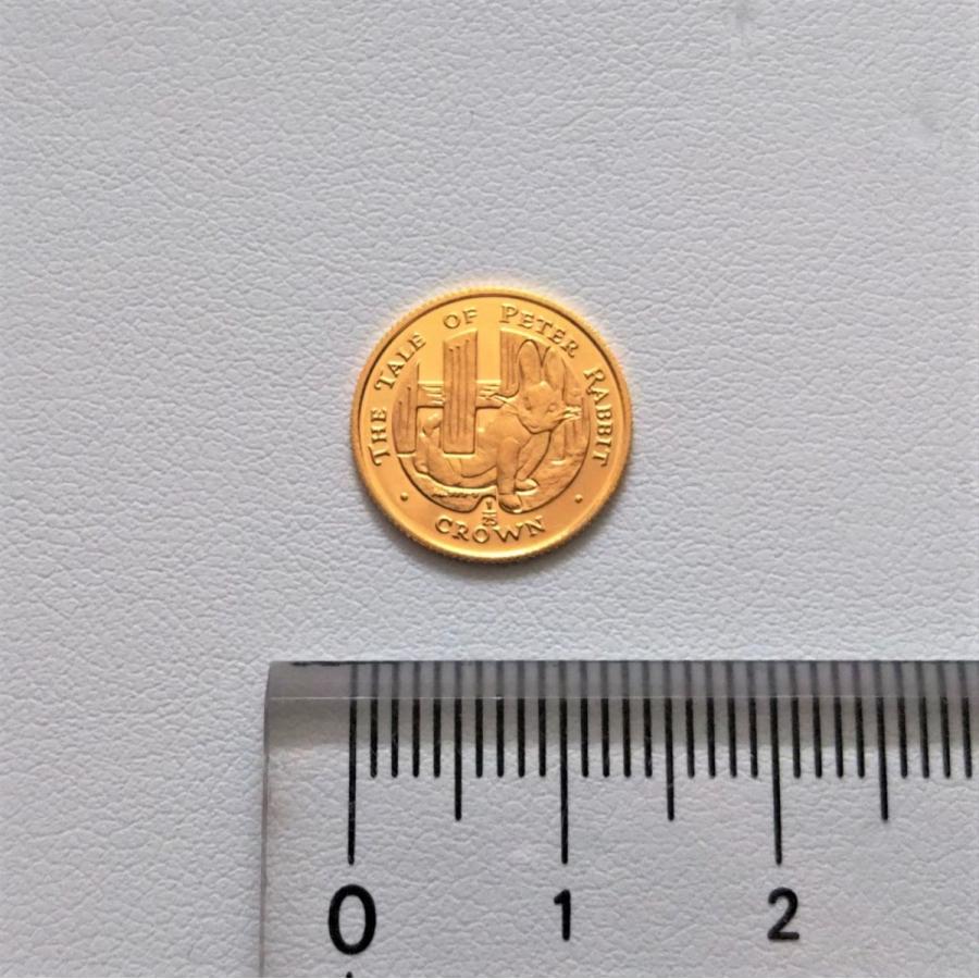 24金 ピーターラビット金貨 1/25オンス 1996年 保証書付 ゴールドコイン 純金 コイン 金貨｜space-gold｜03