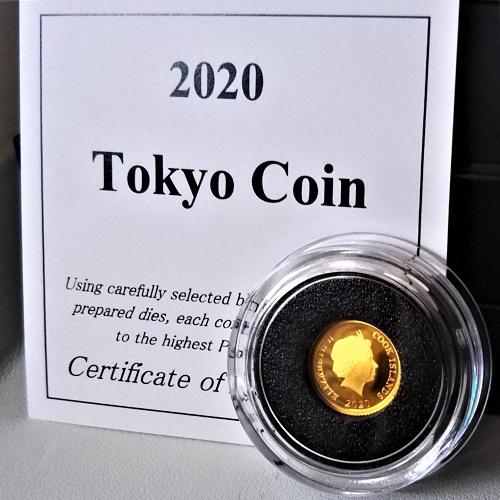 24金 2020年 東京コイン 1/30オンス 保証書・ボックス付き 金貨 K24