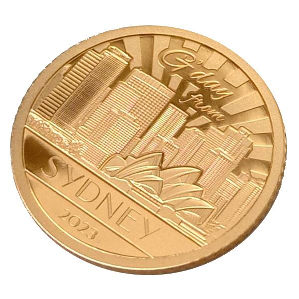 24金コイン シドニー金貨 0.5g2023年製 クック諸島 24金コイン シドニー金貨 0.5g2023年製 クック諸島