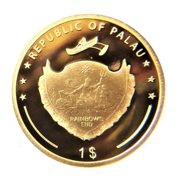 純金コイン 24金 ラブ&ピース金貨 0.5g パラオ 99.99%ゴールド 純金コイン 24金 ラブ&ピース金貨 0.5g パラオ 99.99%ゴールド