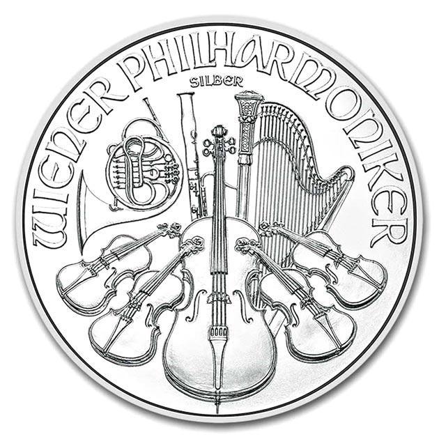 ウィーン銀貨 2023年発行 silver 銀 オンス 純銀 コイン 銀貨 ウィーン銀貨 1オンス オーストリア造幣局発行