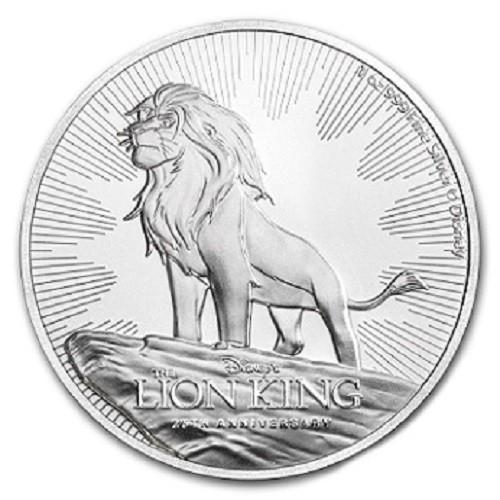 純銀コイン ディズニー ライオン キング銀貨 1オンス 19年製 額面2ドル コインケース入り The Lion King Disney 2 06 9999 金貨と銀貨のスペースゴールド 通販 Yahoo ショッピング