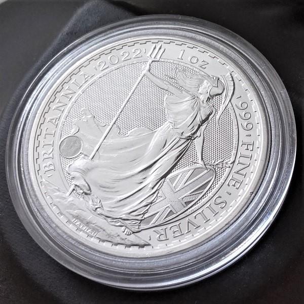 純銀コイン ブリタニア銀貨 1オンス 2022年製 イギリス王立 純銀コイン ブリタニア銀貨 1オンス 2022年製 イギリス王立