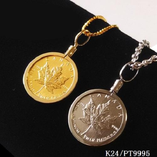 メイプル プラチナ貨 1/10オンス PT850 ねじ枠 プラチナコイン メイプル プラチナ貨 1/10オンス PT850 ねじ枠 プラチナコイン