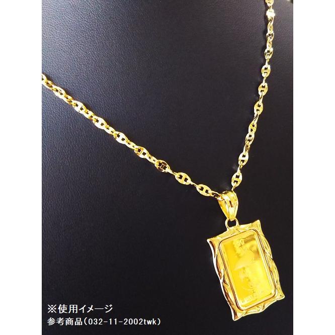 18金 ネックレスチェーン アンカーチェーン 60センチ K18 gold jewelry 