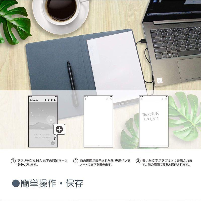 バーゲンで Saiel スマート手書きノート ノートパッド 手書きパッド 電子 絵描き デジタル化 ドキュメント保存 編集 会議 仕事 勉強 メモ リア メモ帳 Panero Shop