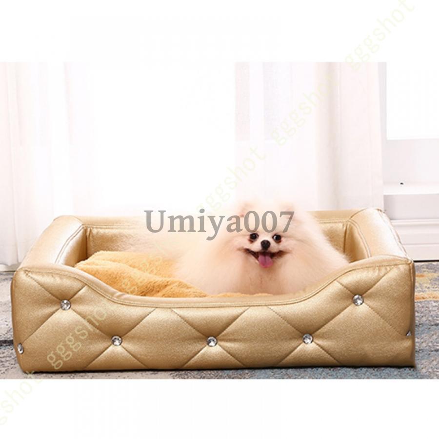 可愛いペット用ベッド ペット用ベッド Mサイズ 愛犬 愛猫 ペット ベッド ソファ 洗える 猫用 クッション 猫ベッド 通気性いい 通年タイプ 夏の画像