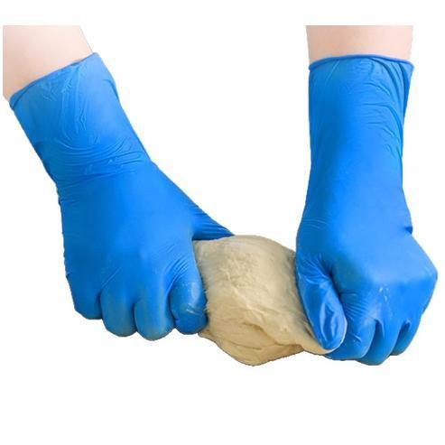 使い捨て ニトリル手袋[50枚×1箱 ラテックス ゴム 厚手 耐久性 食品用