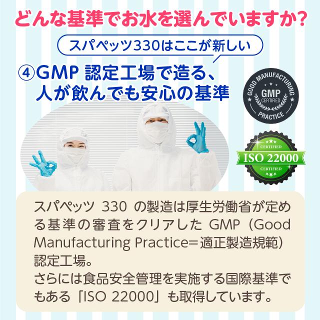 ペット用水素水 スパペッツ 330mlサイズ 24本入 犬 猫 ミネラルゼロ ペット pH6.5 中性 緊急 急ぎ