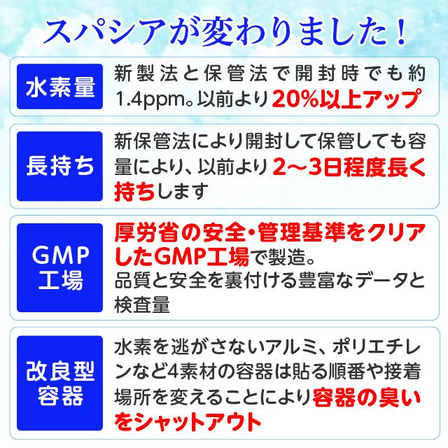 スパシア 水素水 軟水 550ml 10本 高濃度水素水 ギフト |  | 02