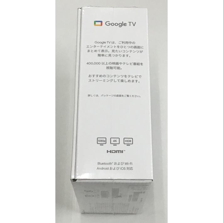シュリンク未開封 Chromecast with Google TV 4K GA01919-JP 未 シュリンク未開封 Chromecast with Google TV 4K GA01919-JP 未