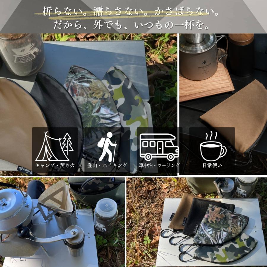 コーヒーフィルター ケース アウトドア キャンプ ペーパーフィルター ハリオ対応 Spacefire |  | 12