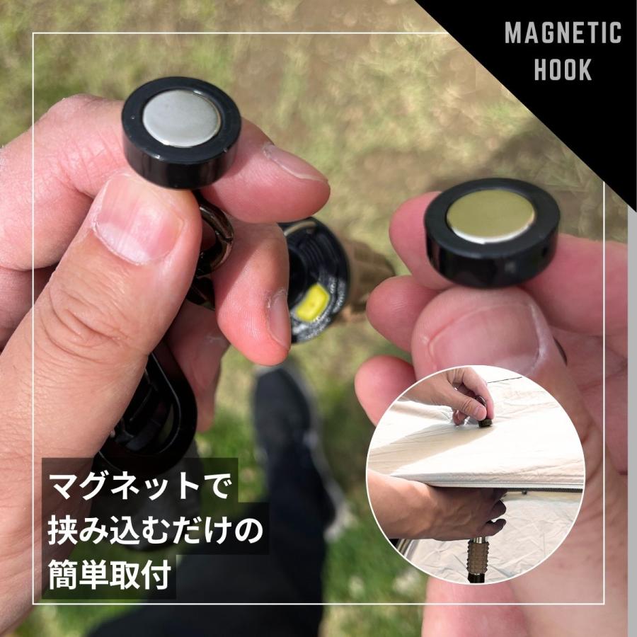 ランタンフック マグネット 小型LEDランタン用 2個セット Space fire |  | 06