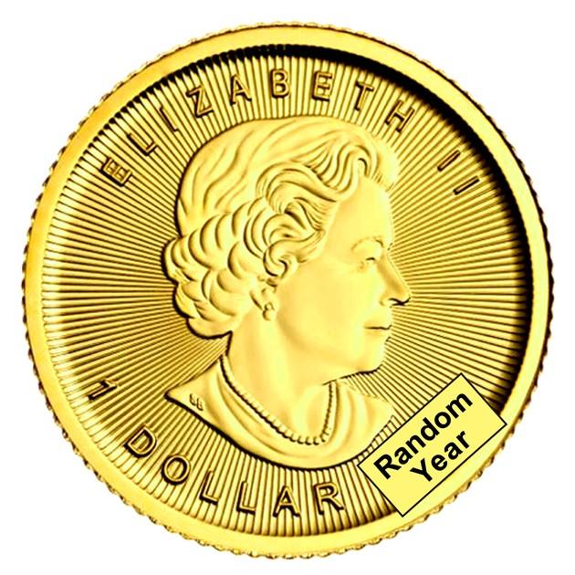 メイプル金貨 1/20オンス ランダム・イヤー』カナダ王室造幣局発行
