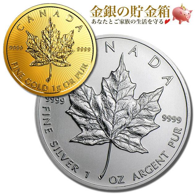 メイプルリーフ銀貨 2021年 1オンス 純銀 銀地金 カナダ コイン - 通販
