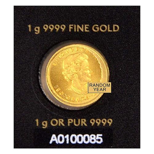 金 銀 セット メイプル金貨 1g + メイプル銀貨 1オンス ランダムイヤー 純金 24金 コイン K24 カナダ ゴールド 純銀 シルバー｜spacein｜05