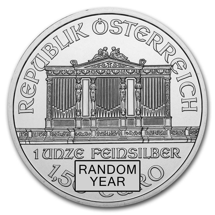 ★5枚セット★【新品】『ウィーン銀貨 1オンス ランダム・イヤー クリアケース入り 5個セット』純銀 コイン 【新品・保証書付き】|spacein|03