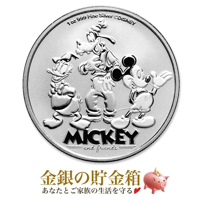 純銀　メダル　ディズニー　ミッキー&北斎　1オンス 銀貨 純銀 メダル ディズニー ミッキー&北斎 1オンス 銀貨 楽天市場