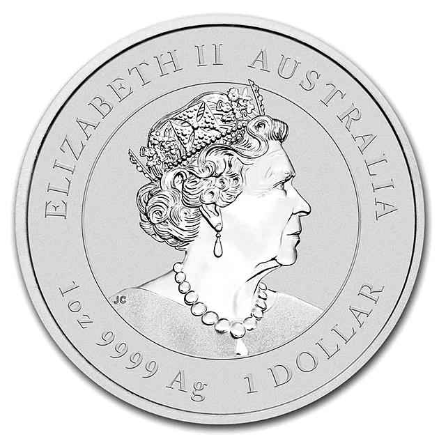 【新品】『干支寅銀貨 1オンス 2022年 クリアケース入り』純銀 コイン オーストラリアパース造幣局発行 31.1g 品位:99.99％  純銀 シルバー 寅 虎 トラの画像
