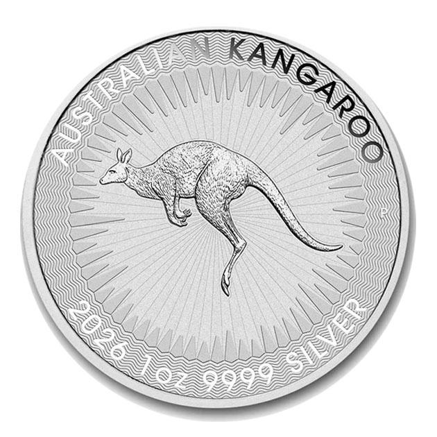 カンガルー銀貨 1オンス 2026年製 クリアケース入り 純銀 銀貨 コイン