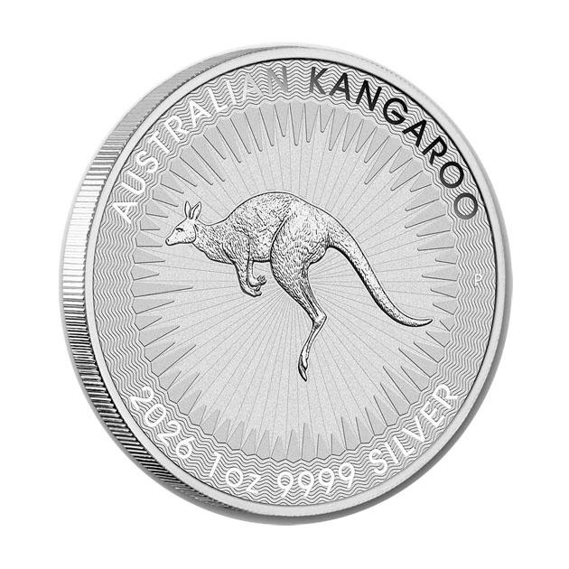 1オンス銀貨　2枚セットカンガルー銀貨 カンガルー銀貨 1オンス 2026年製 クリアケース入り 純銀 銀貨 コイン