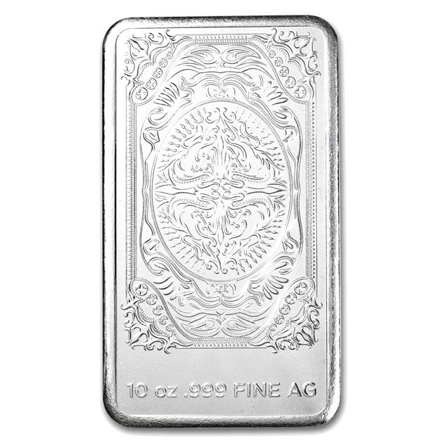 トランプ シルバーバー 10オンス エースオブハート 純銀 インゴット