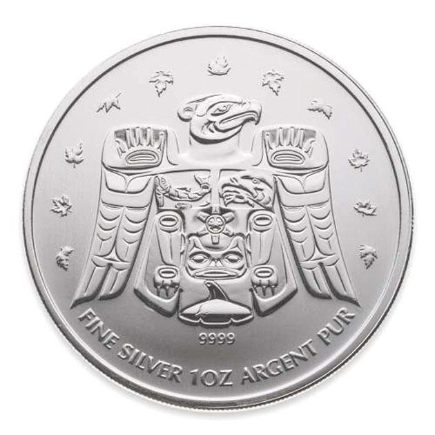 バンクーバーオリンピック記念 メイプル銀貨 1オンス 2009年製 純銀 銀貨 コイン 金銀の貯金箱_1