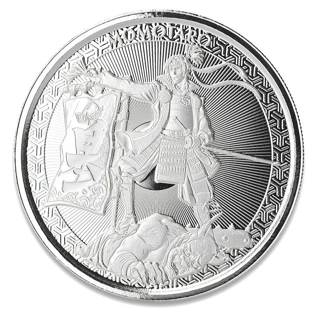桃太郎銀貨 1オンス アニメスタイル 2020年製 クリアケース入り 純銀