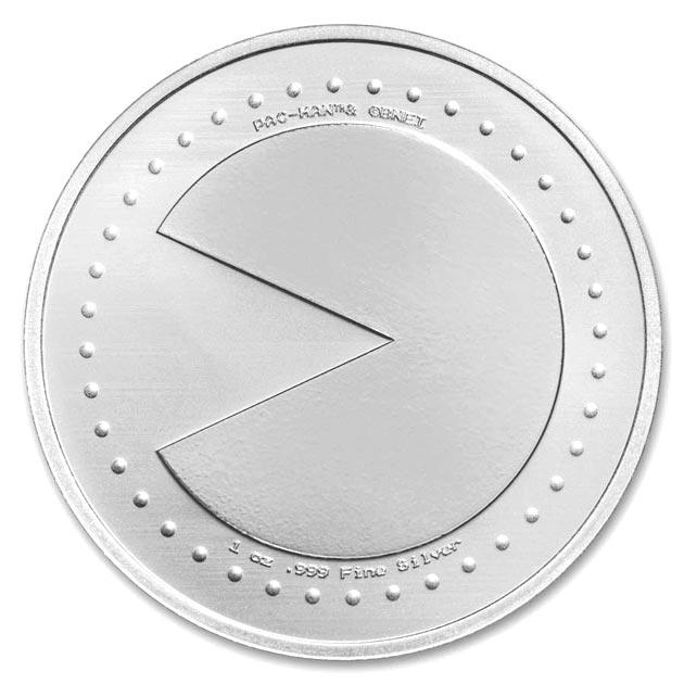 パックマン 純銀コイン 1オンス クリアケース入り 純銀 銀貨 原産国