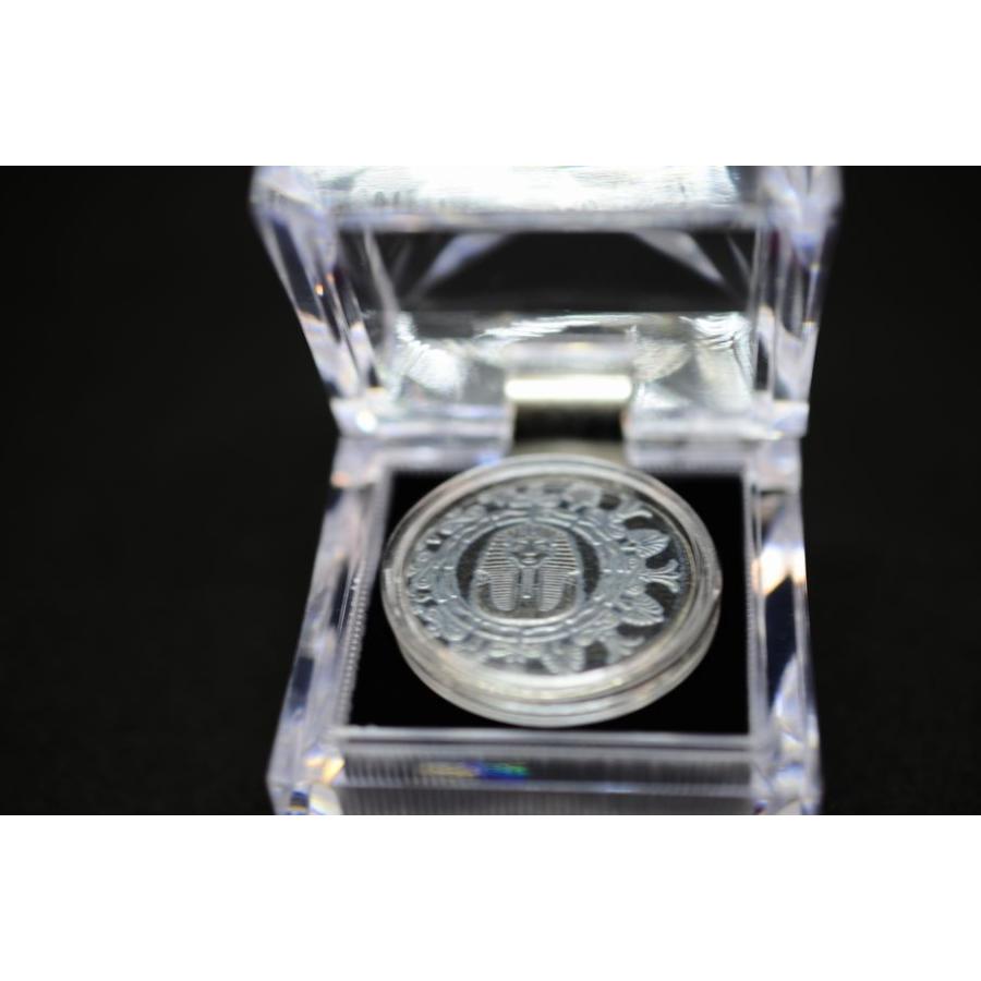 ツタンカーメン銀貨 1/4オンス クリスタルBOX入り 純銀 シルバー コイン : 金銀の貯金箱-金銀コイン・宝飾店 - 通販 -  Yahoo!ショッピング
