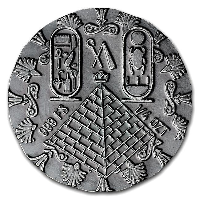 ツタンカーメン銀貨 1/4オンス 銀貨 コイン純銀 シルバー 金銀の貯金箱