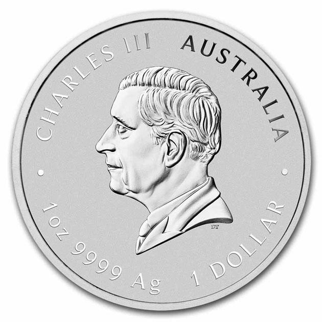 宣言ピラーダラー225周年記念銀貨 1オンス クリアケース入り 純銀 コイン オーストラリアパース造幣局