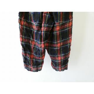 値下げ！イチアンティークス☆チェックワイドパンツ ICHI Antiquites (イチアンティークス) ウールチェックパンツ