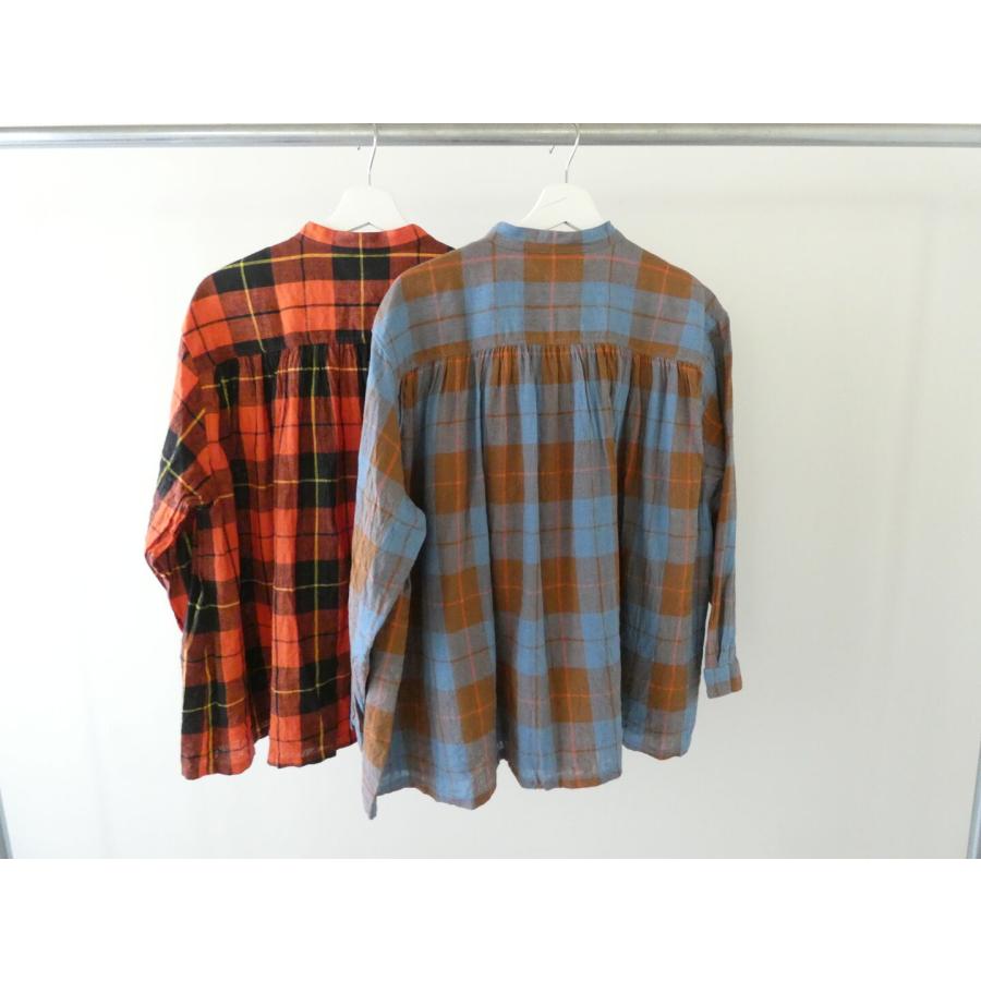 ichiAntiquite's(イチアンティークス) CHECK SHIRT コットンリネン
