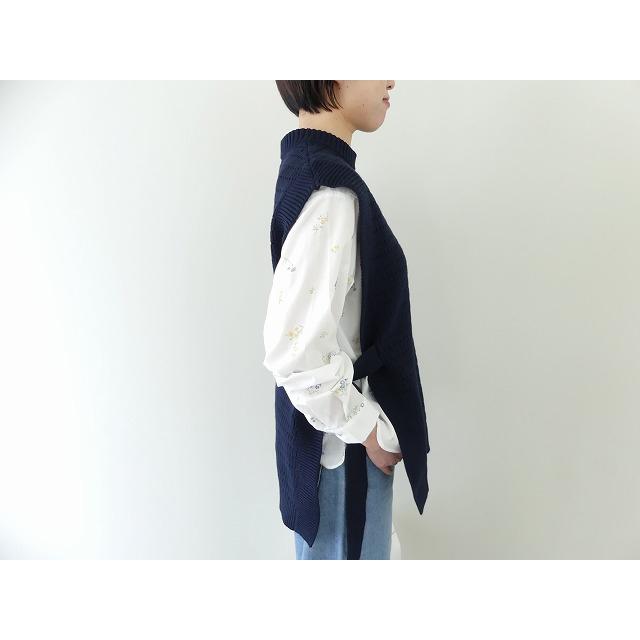 SALE】MACPHEE(マカフィー) ハイブリッドコットン クルーネックベスト