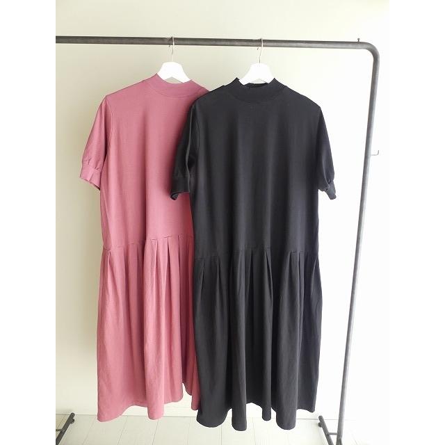 ご予約 Homspun ホームスパン 天竺ハイネック半袖ワンピース 211 6368 Space Moo ヤフーショップ 通販 Yahoo ショッピング