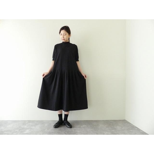 ご予約 Homspun ホームスパン 天竺ハイネック半袖ワンピース 211 6368 Space Moo ヤフーショップ 通販 Yahoo ショッピング