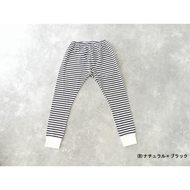 新品　ichi イチ ボーダー レギンス キャメル‪×ナチュラル ICHI イチ レギンス レディース 秋冬 ボーダー 裾リブ ポケット