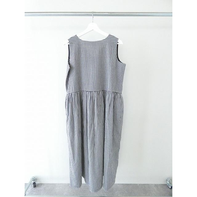 SALE】ichi(イチ) ギンガムチェックVネックワンピース(241127)※セール