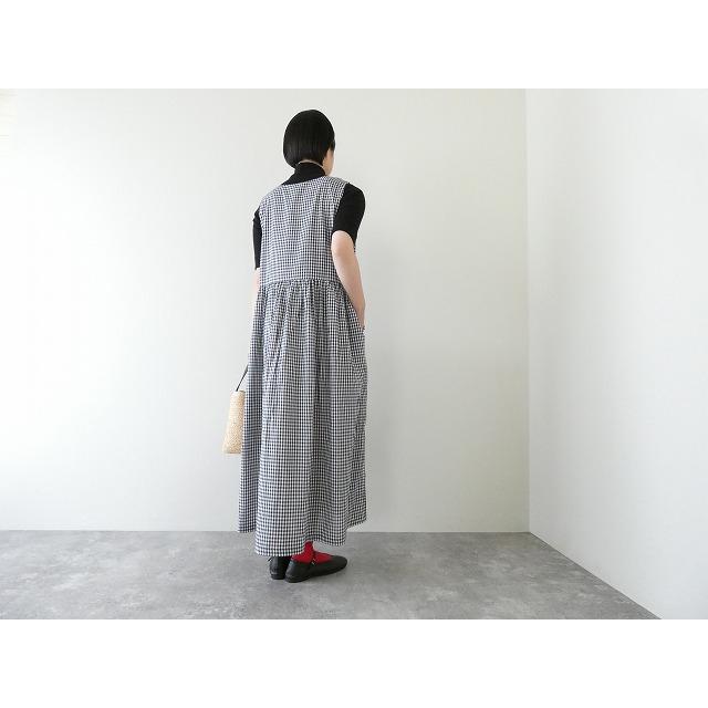 SALE】ichi(イチ) ギンガムチェックVネックワンピース(241127)※セール